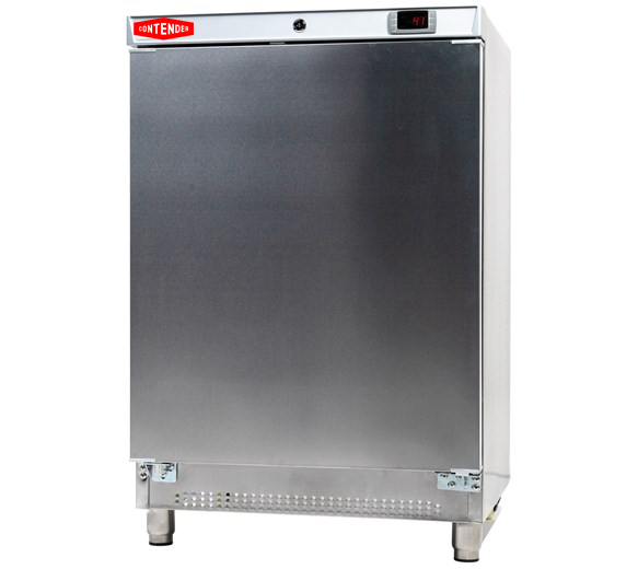 Contender 130L Stainless Steel Undercounter Freezer – Compact Commercial Cold Storage