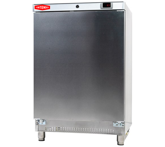 Contender Stainless Steel Undercounter Commercial Freezer 130 Litre