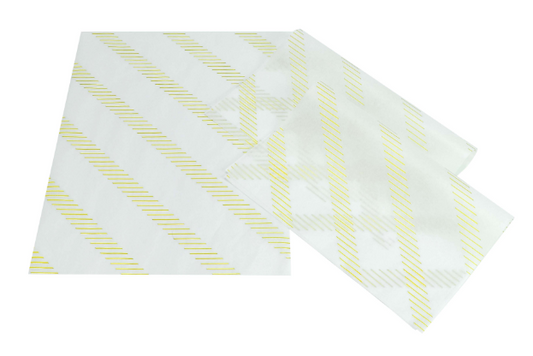 2000 Printed Burger  Paper-Yellow