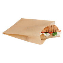 Kraft Square Paper Grill Sandwich Bag - ECatering Essentials