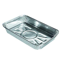 Case of 1000 195x125x24mm Rectangular Foil Containers