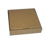 ECatering Essentials 100% Recycled 10inch Plain Brown Corrugated Pizza Box (100)