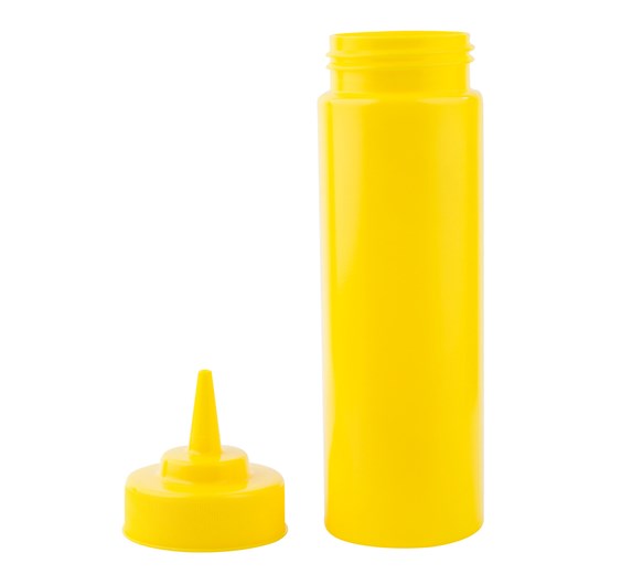 Yellow Squeeze Sauce Bottle 12oz