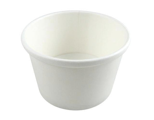 12oz White Paper Soup Cups - ECatering Essentials