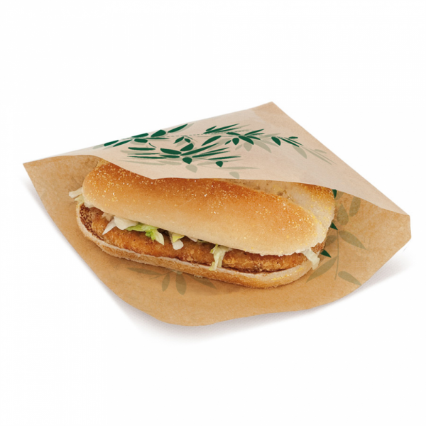 16x16.5cm Feel Green 2 sides open Bags - ECatering Essentials