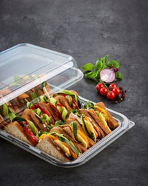 Case of 50 Faerch Large Rectangular Catering Platter Base