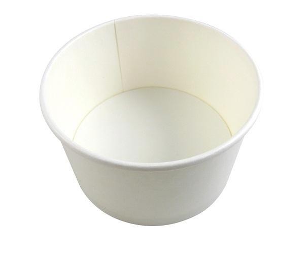 8oz White Paper Soup Cups - ECatering Essentials