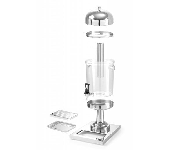 Contender Twin 2 x 8 Litre Executive Juice Dispenser With Ice Chambers