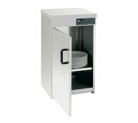 Hot Cupboard Stainless Steel - Single Door - Holds Up To 80 Plates