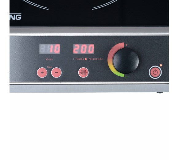 Contender 2.7kW Single Zone Induction Hob – Compact Commercial Hob for Fast, Precise Cooking