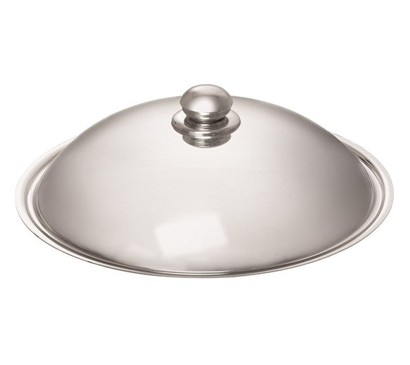 Quattro Stainless Steel Wok Pan For All Induction Wok Cookers