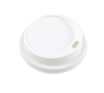 90mm White Plastic Sip Coffee Lid - ECatering Essentials
