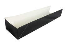 Black Cardboard Hot Dog Tray - ECatering Essentials