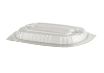 Case of 400 263x183x35mm PP Dome Lid Microwave
