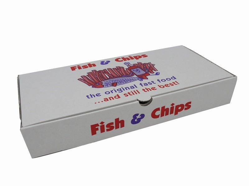 Large Fish and Chips Boxes 'Traditional' | GM Packaging UK Ltd – ECatering