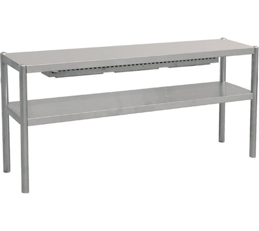 Italinox 1400mm Twin Shelf Over Gantry / Food Pass