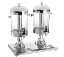 Quattro Twin 2 x 8 Litre Executive Juice Dispenser With Ice Chambers