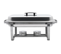 Quattro Chafing Dish 9 Litre Capacity 1-1 GN Size With Stay Cool Black Handle