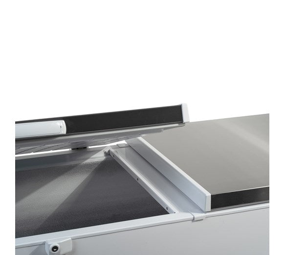 Contender 655L Capacity Twin Lid Chest Freezer