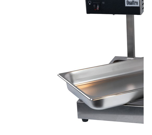 Quattro Quartz Lamp Heated Display With GN Base