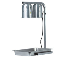 Quattro Twin Lamp Heated Display With GN 1-1 Size Base Tray