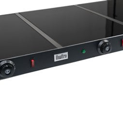 Quattro Triple Lamp Heated Display Carvery With Heated Ceramic Glass Base