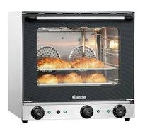 Bartscher Commercial Convection Oven with Steam & Grill 62L Capacity
