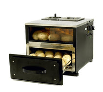 Victorian Baking Ovens 3 in 1 Potato Station With Two Pot Bain Marie