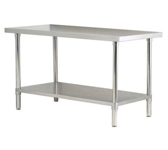 Quattro 1800mm Wide Stainless Steel Centre Table ECatering