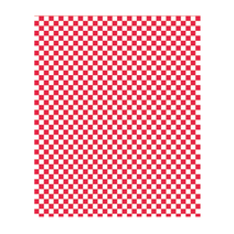 red gingham greaseproof paper - GM Packaging UK