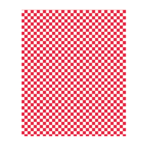 red gingham greaseproof paper - GM Packaging UK