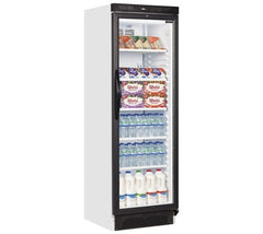 Tefcold SC381B Commercial Glass Door Display Fridge 374L