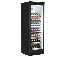 Tefcold Commercial Upright Freestanding Wine Display Cooler FS1380WB-B
