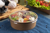 1300ml kraft salad bowl - GM Packaging UK Ltd