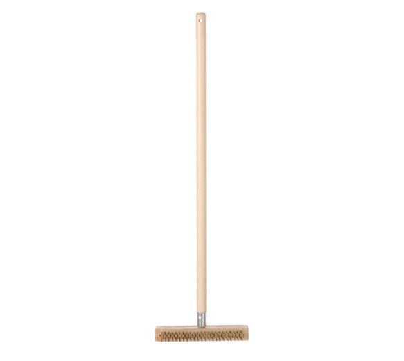 Hendi Pizza Oven Cleaning Brass Wire Brush 930mm 525630